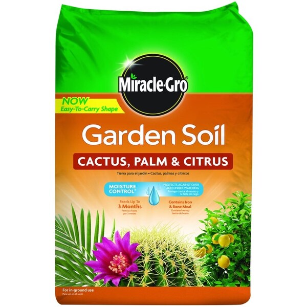 Miracle Gro Garden Soil Bag, 1.5 CuFt Coverage Area Bag 71959430 Zoro